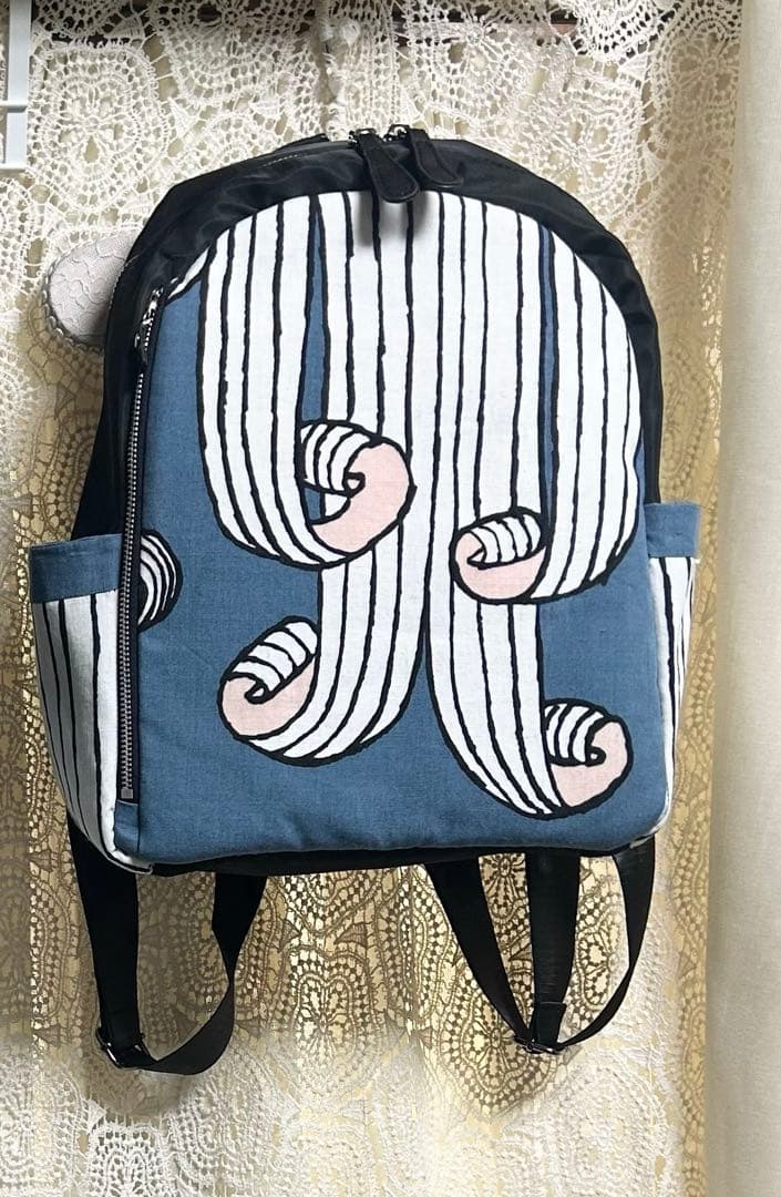 ば*ゆ様 50808B ミナペルホネンハーフハンドメイド　撥水加工リュック