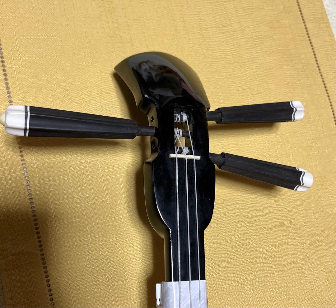 3*e様 三線 蛇皮 金糸刺繍