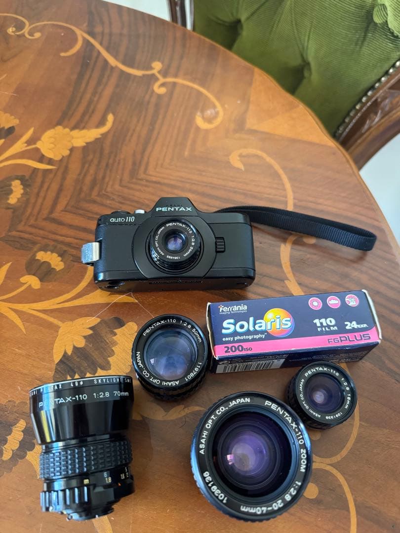 【希少・完動】PENTAX Auto 110 レンズ付属一式