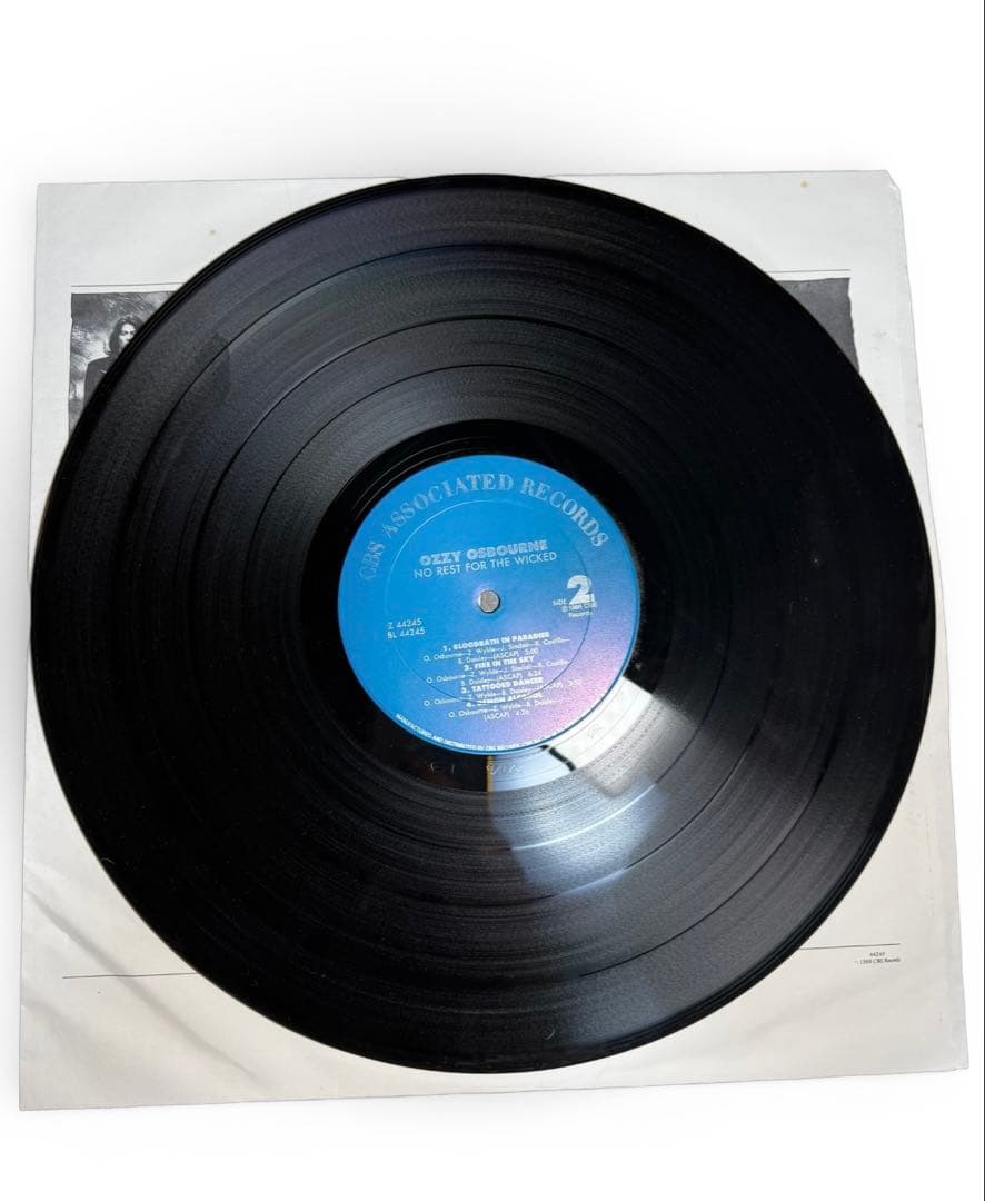 洋楽 Ozzy Osbourne LP No Rest For The Wicked