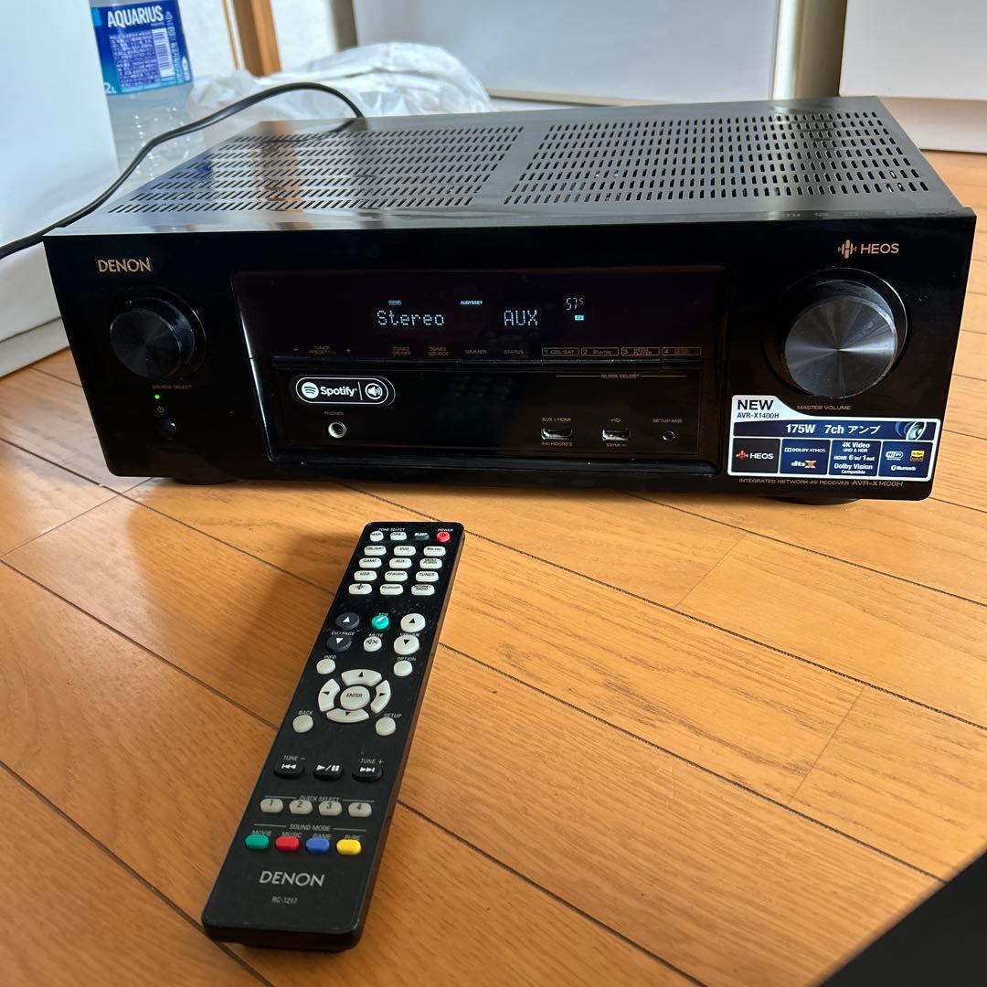 DENON AVアンプ AVR-X1400H リモコン