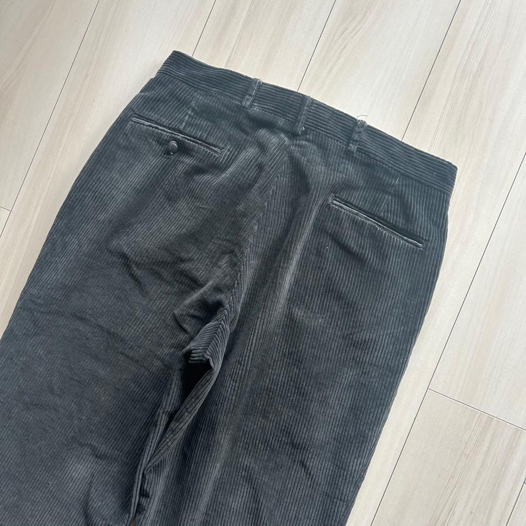 -90s ブルックスブラザーズ ブラックコーデュロイパンツ USA製 32×30
