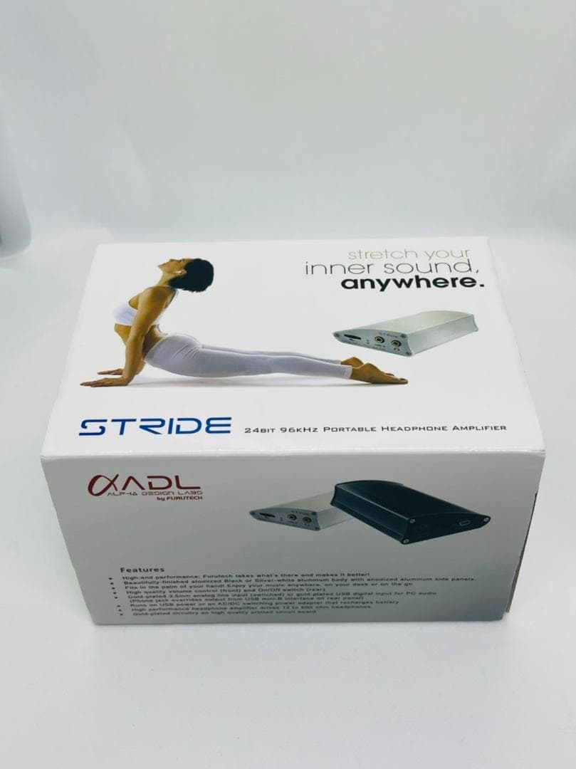 【新品】FURUTECH STRIDE ヘッドホンアンプ/ブラック
