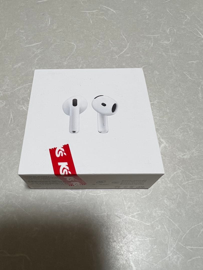 【新品未開封】AirPods 4 本体 USB-C充電 ホワイト