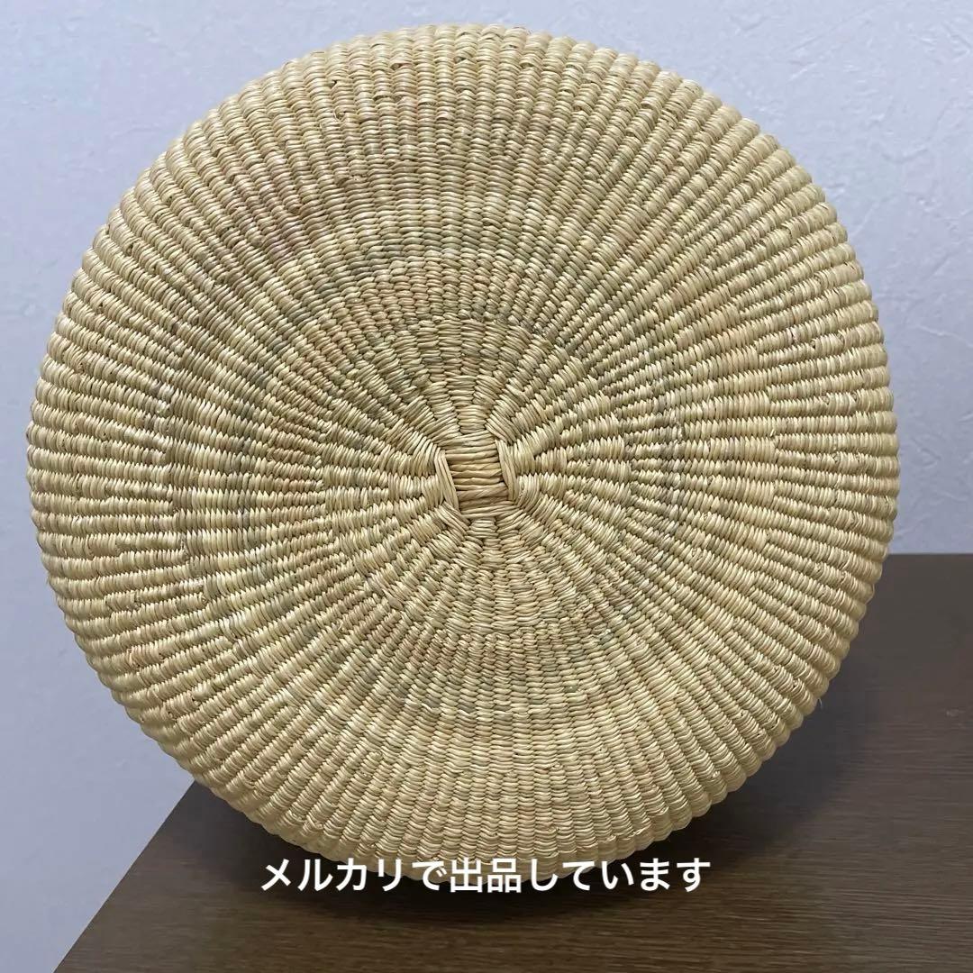 【新品未使用】 biga ボルガバスケット 壺型 カナリ