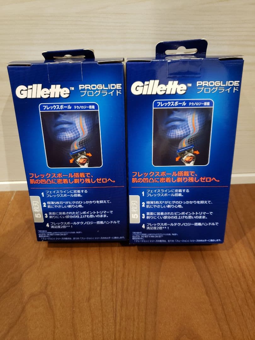 4set プログライドマニュアル フュージョン ホルダー 替刃 ジレット 新品