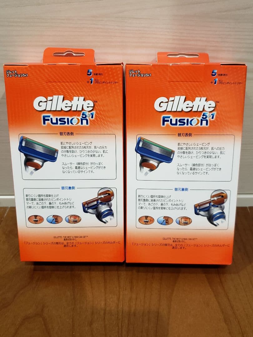 4set プログライドマニュアル フュージョン ホルダー 替刃 ジレット 新品