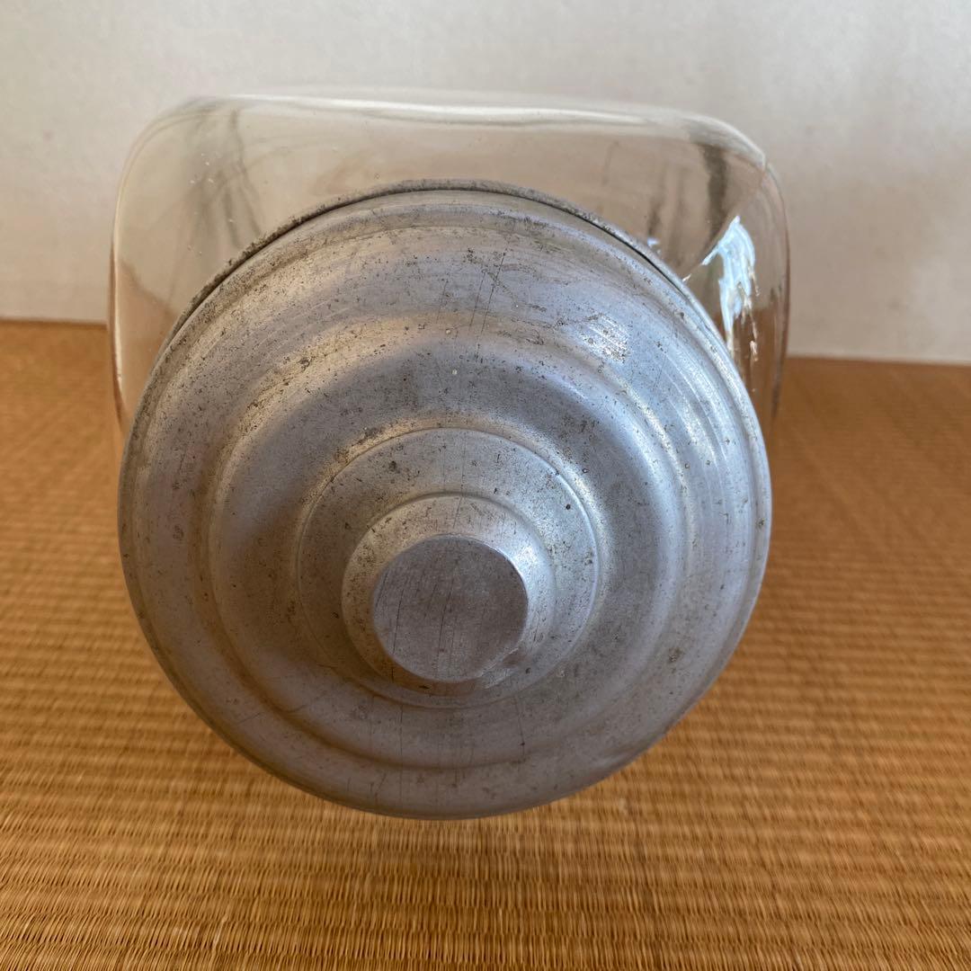 駄菓子屋瓶　4個セット アンティーク　shop 什器