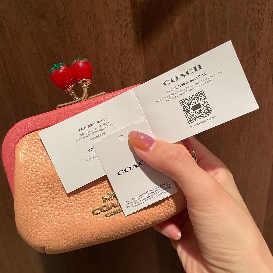 【あたおか】COACH コーチ がま口財布