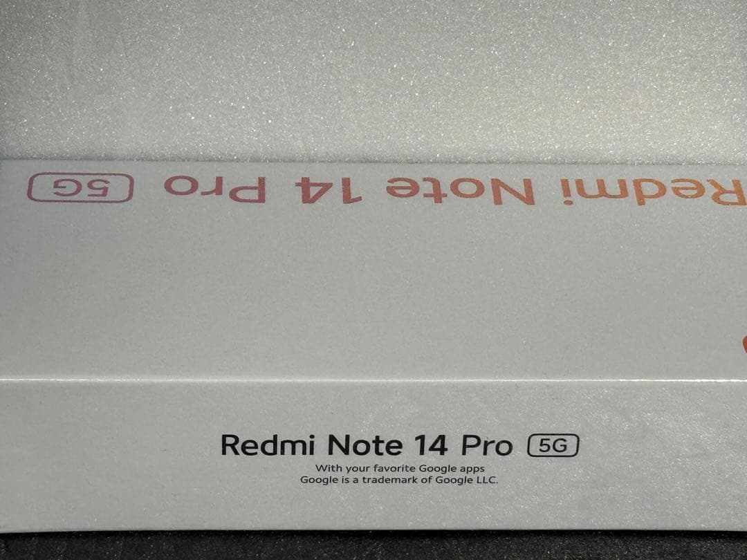 ZA　Redmi Note 14 Pro 5G 本体　おまけバッテリー付
