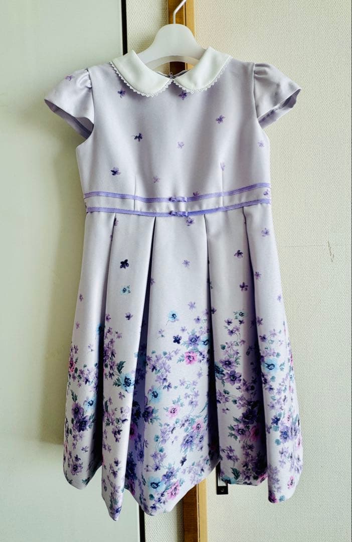 いーちゃん CHOPINジャケット付き花柄ドレス 2点セット120