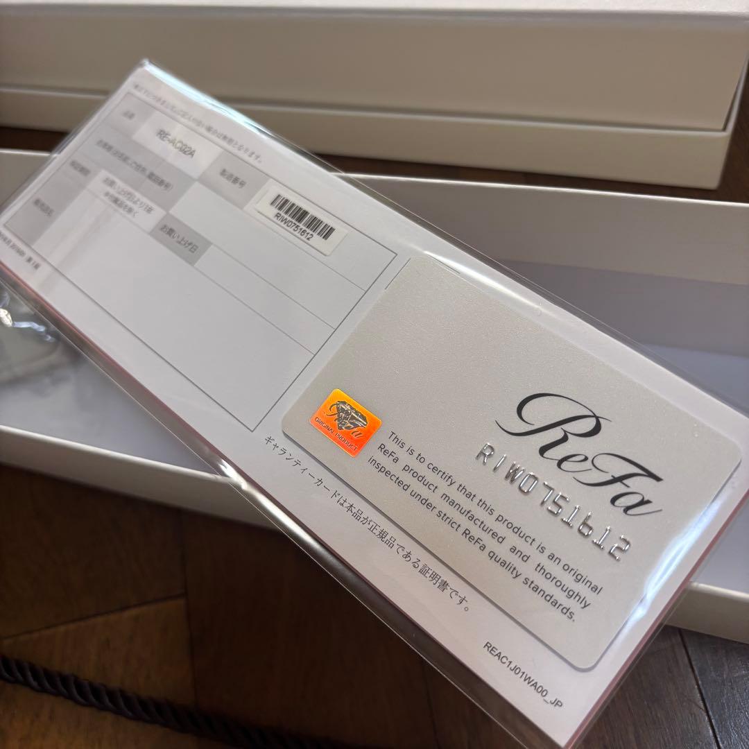 【箱・ギャランティカード付】リファ ストレートアイロン