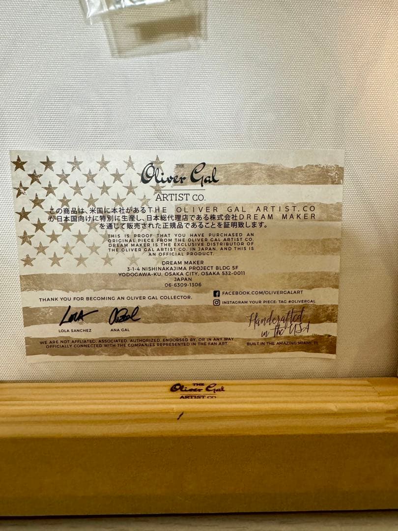 【Oliver Gal】アートパネル