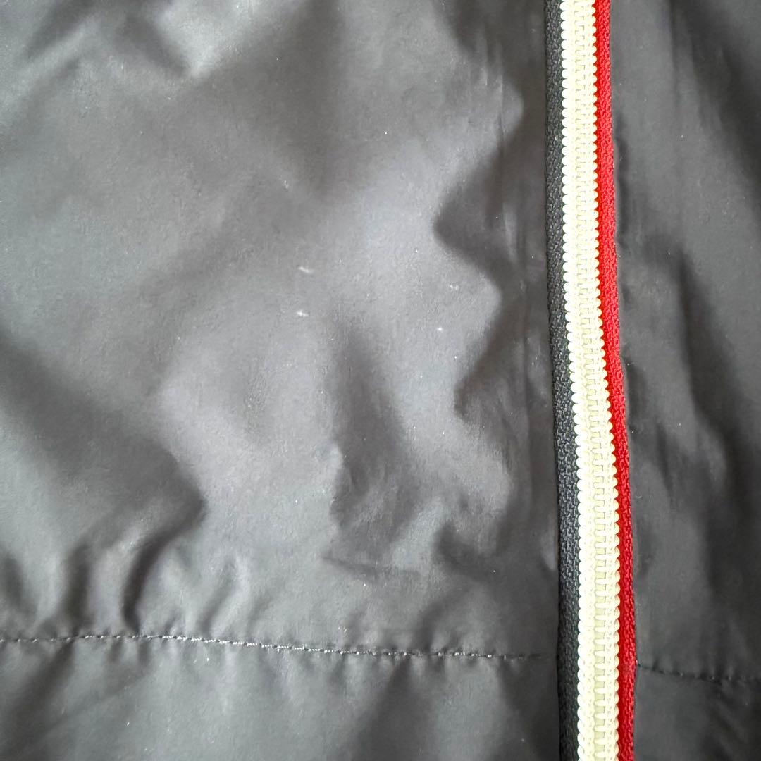 【子供服】MONCLER フード付きジャケット ネイビー130cm