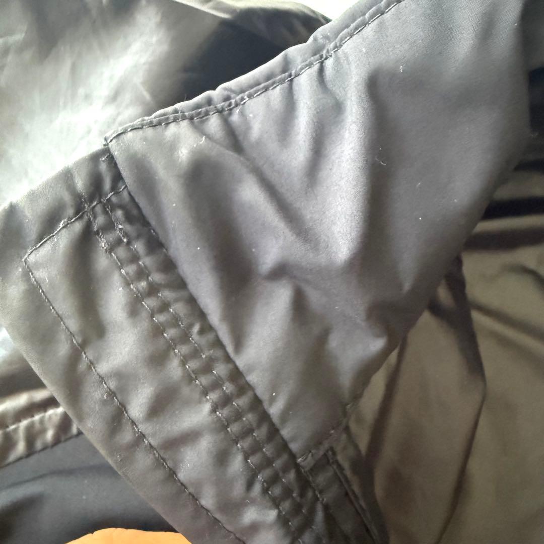 【子供服】MONCLER フード付きジャケット ネイビー130cm