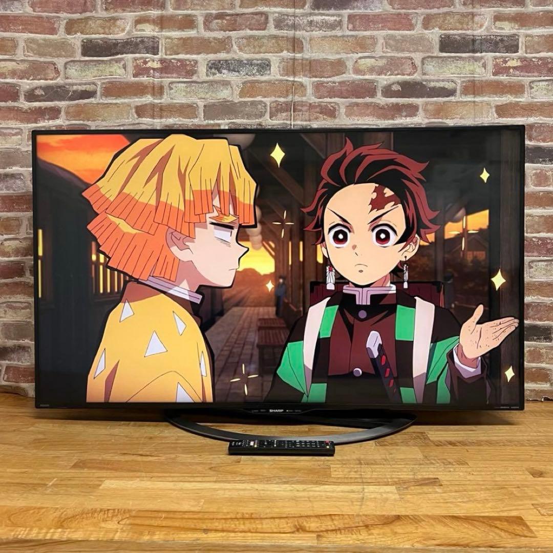 シャープ 50V型 4K 液晶テレビ AQUOS LC-50U45 動画アプリ○