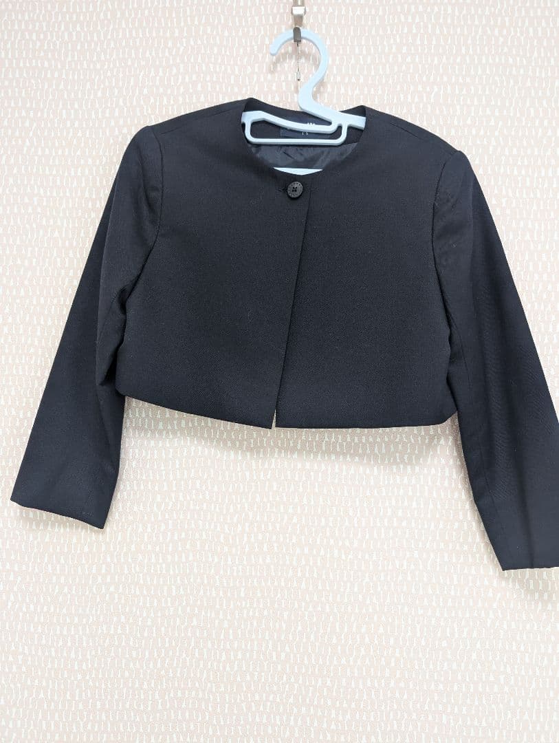 familiarファミリア　ワンピース&ジャケットセット　フォーマル　ネイビー