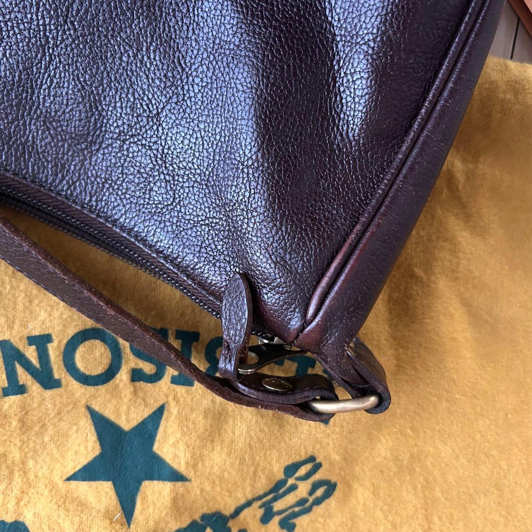 希少・美品｜IL BISONTE イルビゾンテ レザーショルダーバッグ 即購入可