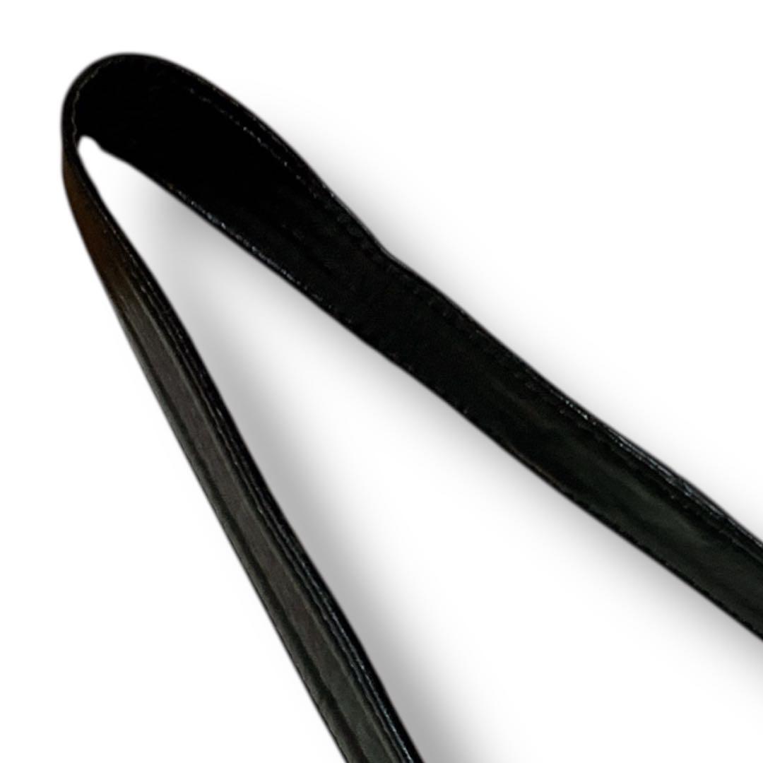 ポーター 吉田カバン 日本製 ポーチ付き ソフトレザーショルダーバッグ ブラック