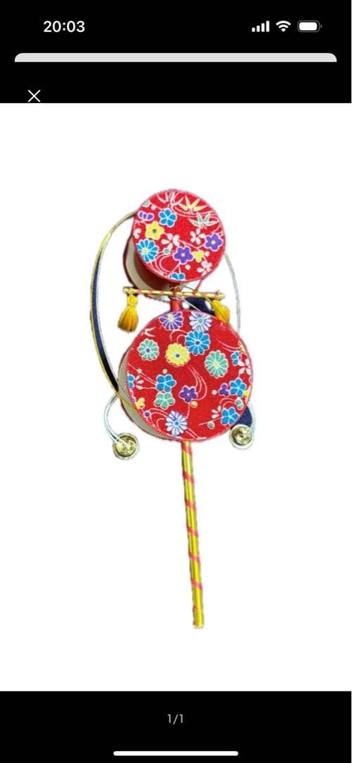 格安！【美品】新品未使用品　お宮参り小物6点セット　女の子　N O.17