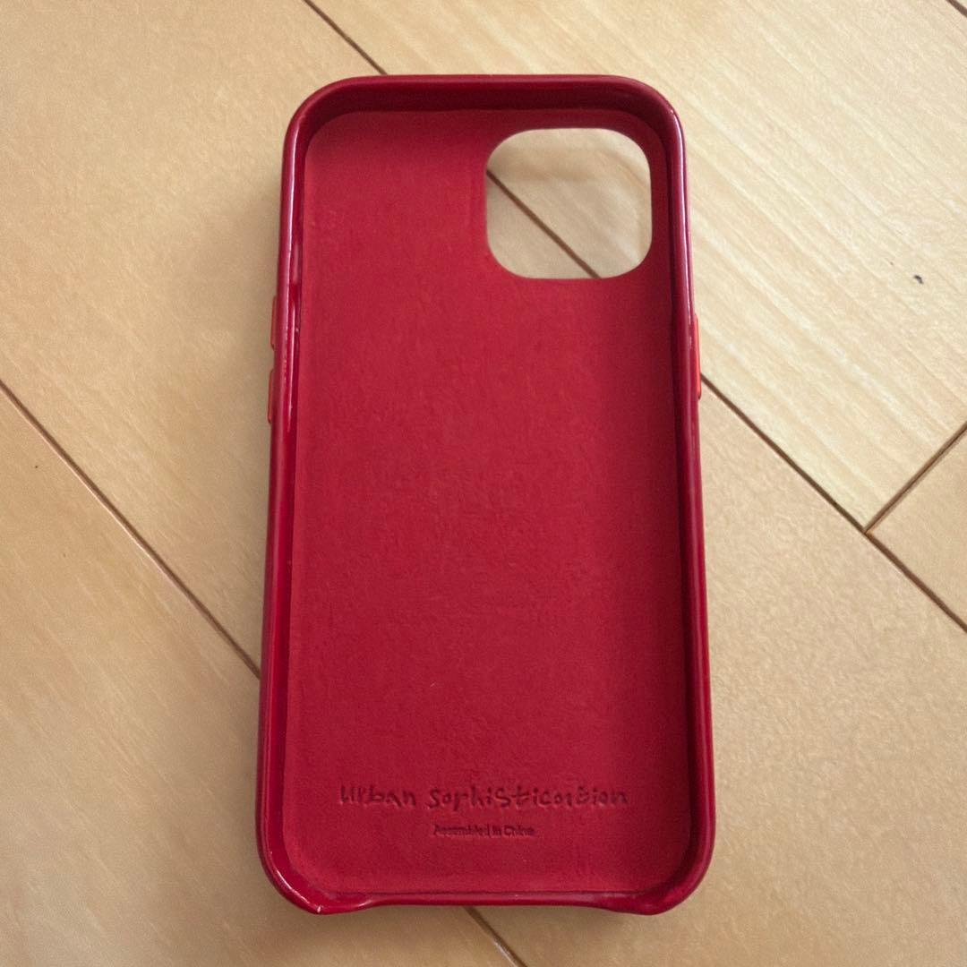 urban sophistication レッド iPhoneケース