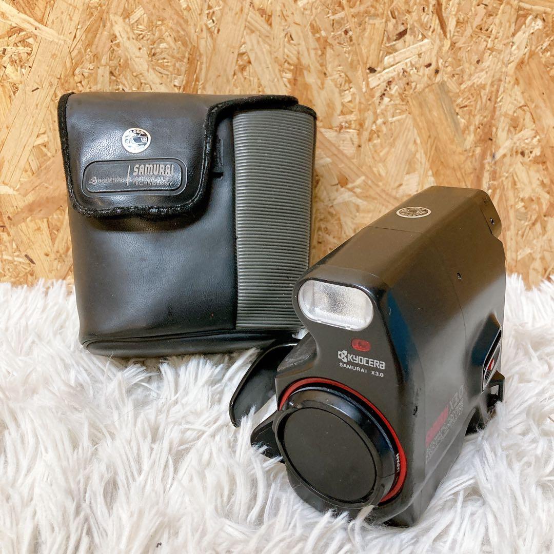 kyocera samurai x 3.0 フィルムカメラ　ケース付き