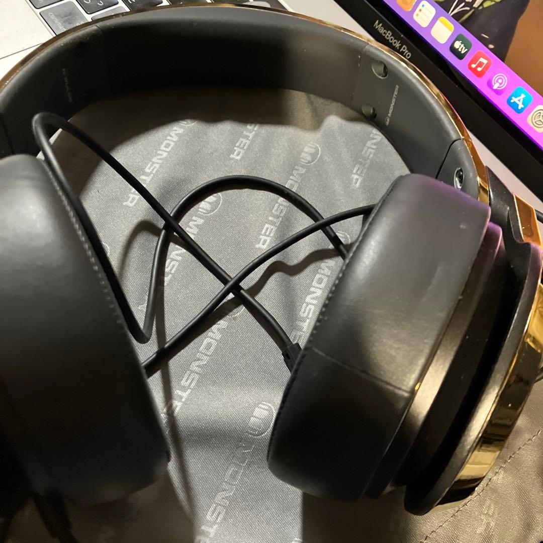 MONSTER 24K ヘッドホン ゴールド MH MEEK OE GLD CU
