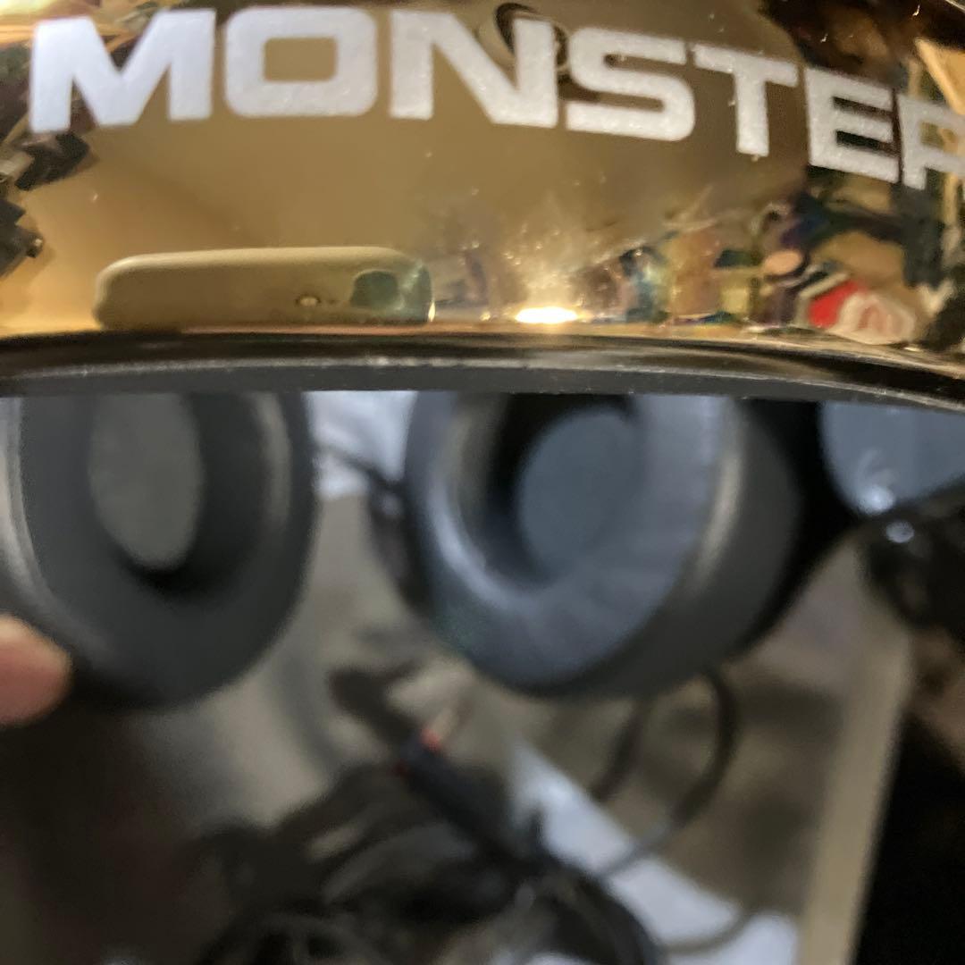 MONSTER 24K ヘッドホン ゴールド MH MEEK OE GLD CU