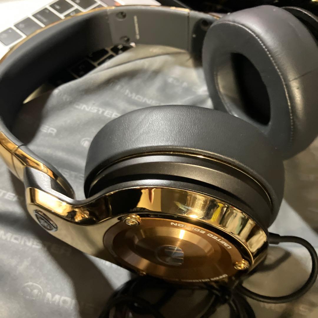 MONSTER 24K ヘッドホン ゴールド MH MEEK OE GLD CU