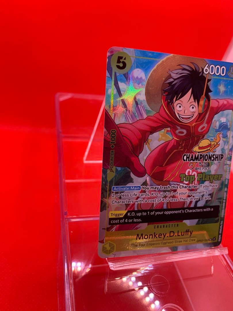 【英語版】ルフィ TOP PLAYER CS25-26