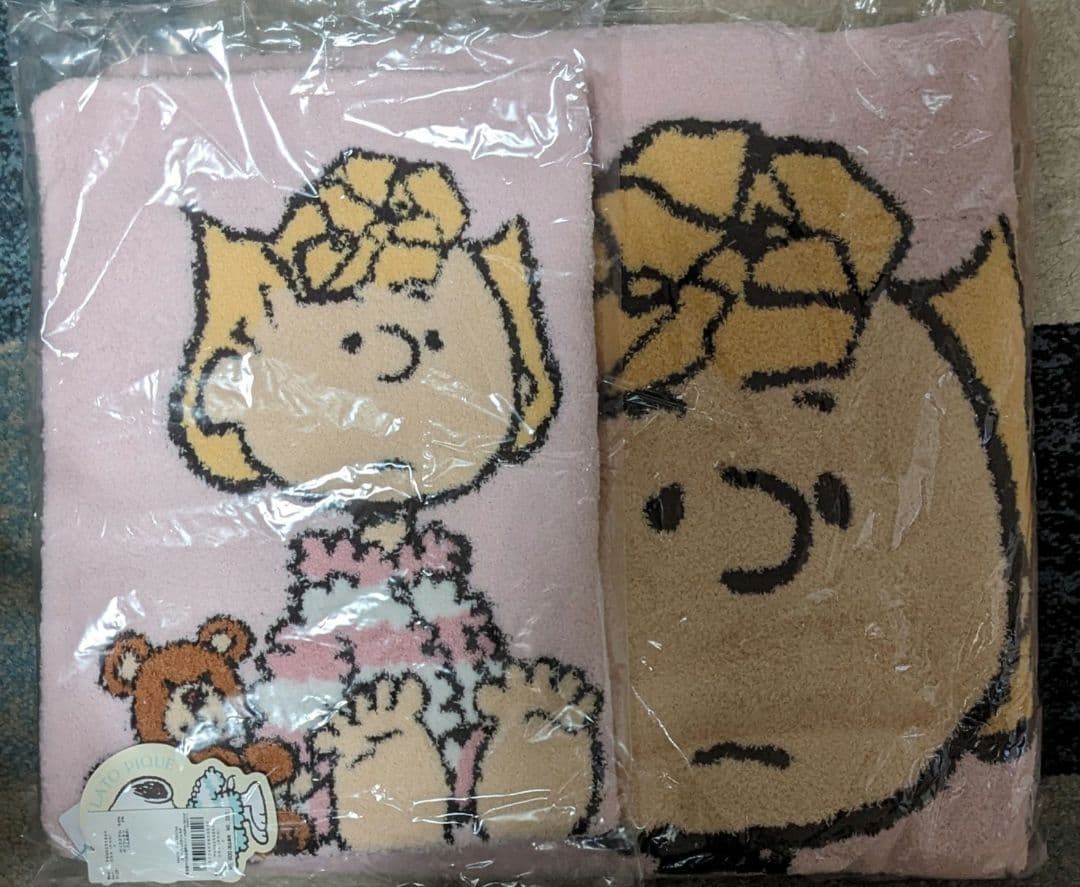 PEANUTS　オリジナルアート ジャガードピローケース　マルチカバー