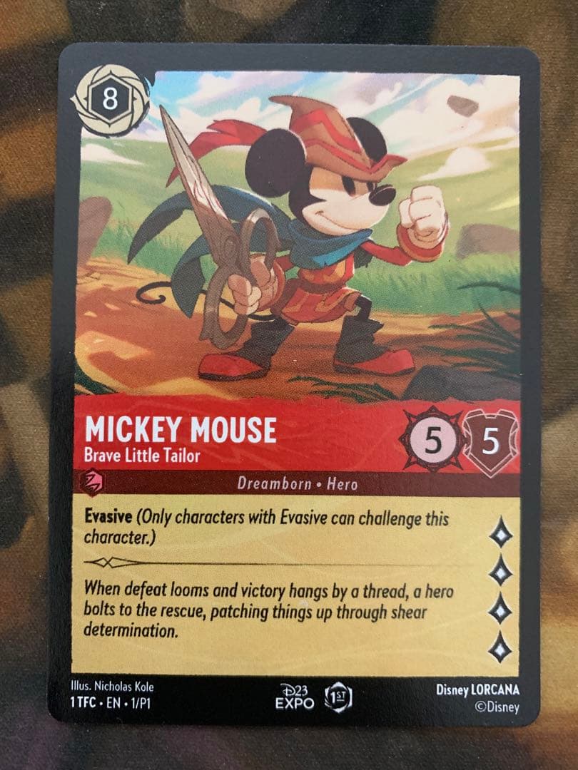 Lorcana Mickey expo ロルカナ ミッキー プロモ