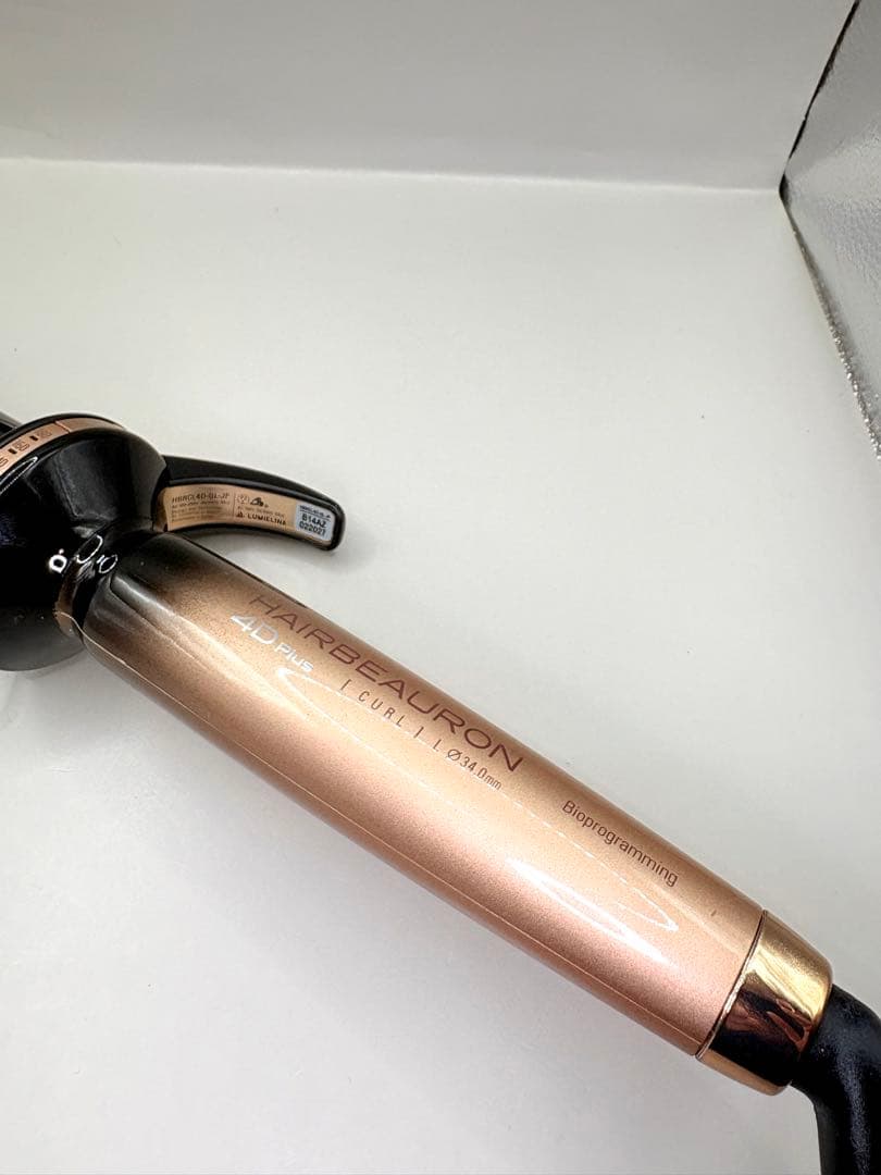 リュミエリーナ バイオプログラミング 4D ヘアビューロンカール 34㎜ 287