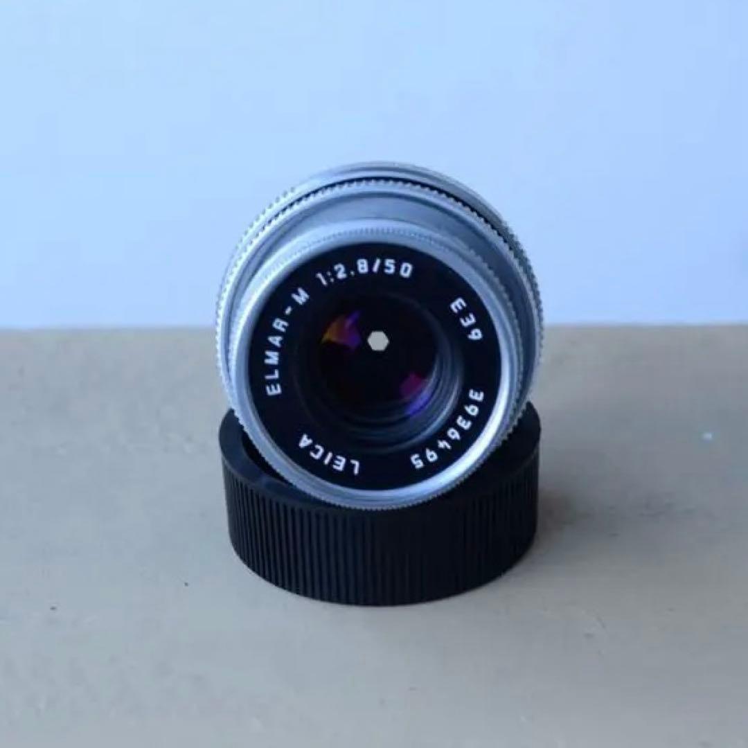 極美品銘玉 LEICA ELMAR-M 50mm F2.8 シルバー 共箱