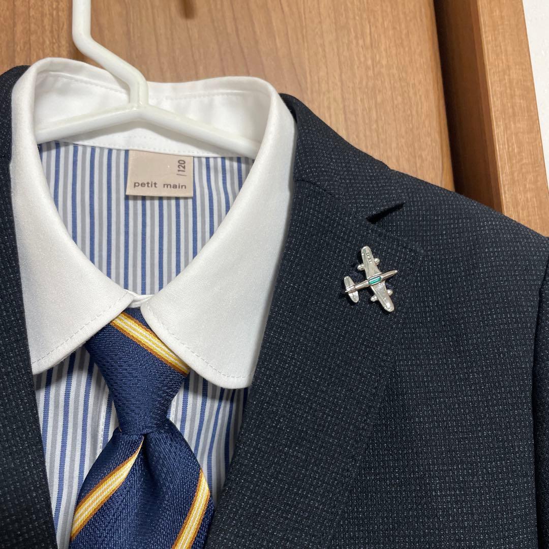 プティマイン フォーマルスーツ 120 男の子