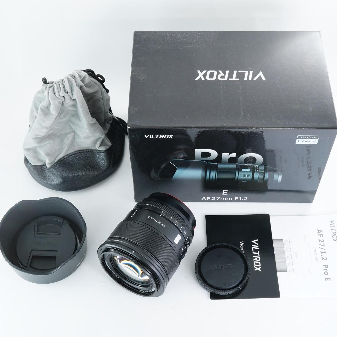 【スナップ最高】Viltrox 27mm F1.2 Pro Sony E 大口径