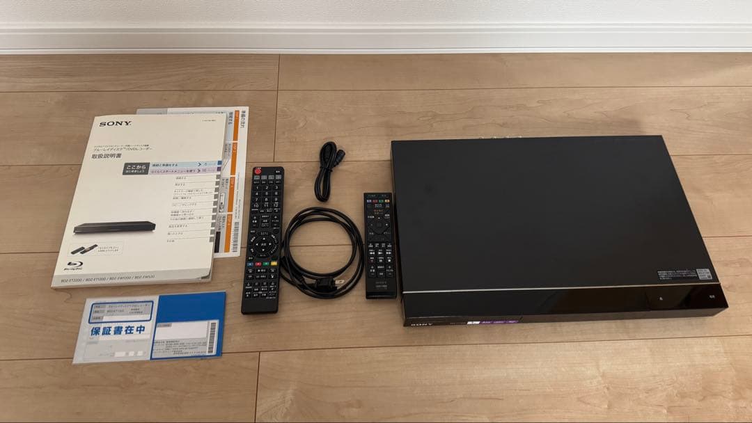 SONY BDZ-ET1200 ブルーレイレコーダー 1TB