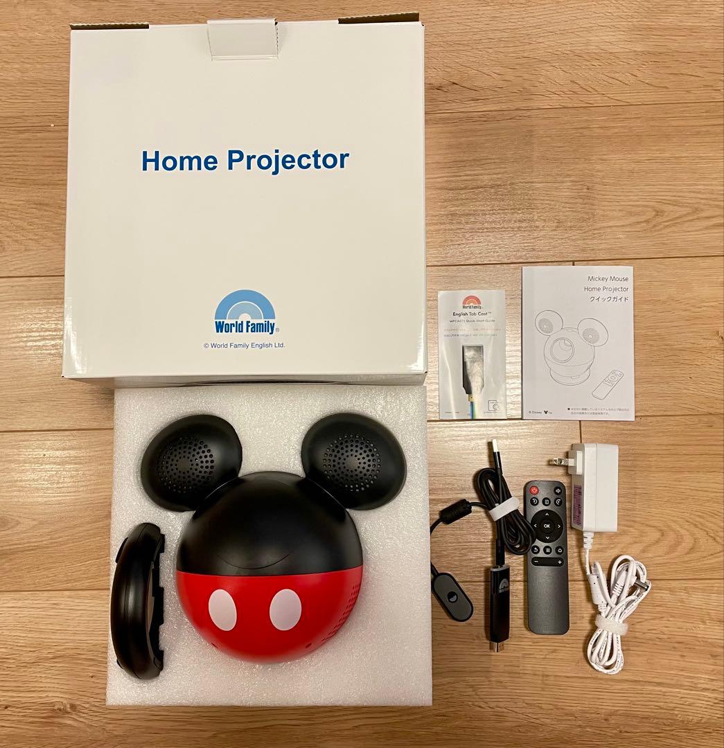 【値下げ】【新品】DWEミッキープロジェクター(イングリッシュタブキャスト付き)