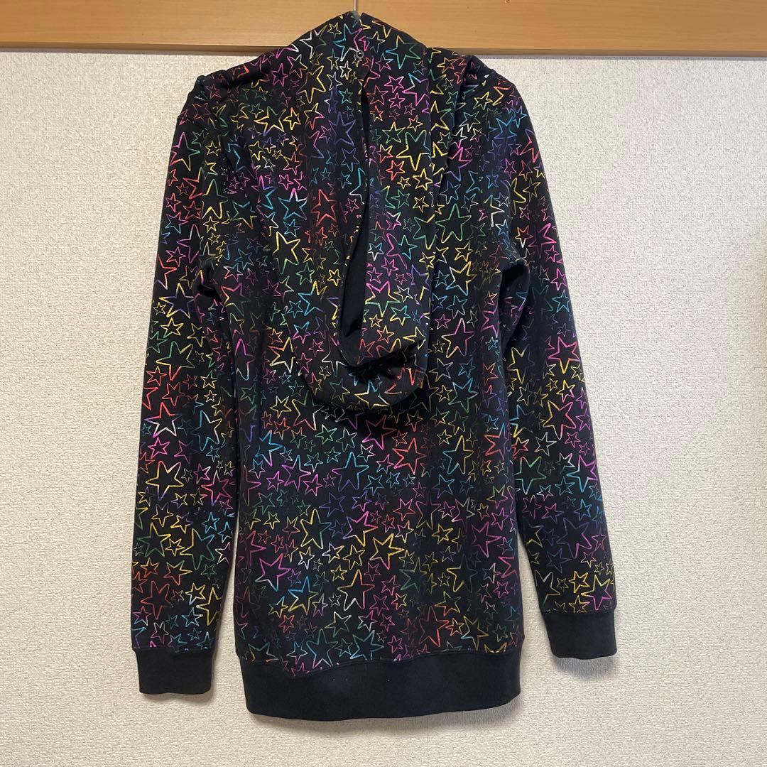 希少！Abbey Dawn 星柄スカル パーカー M Y2K