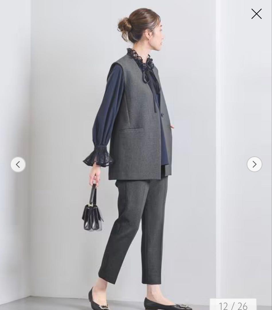 新品未使用 UNITED ARROWS ダブルクロス　ミドルベスト12/24まで