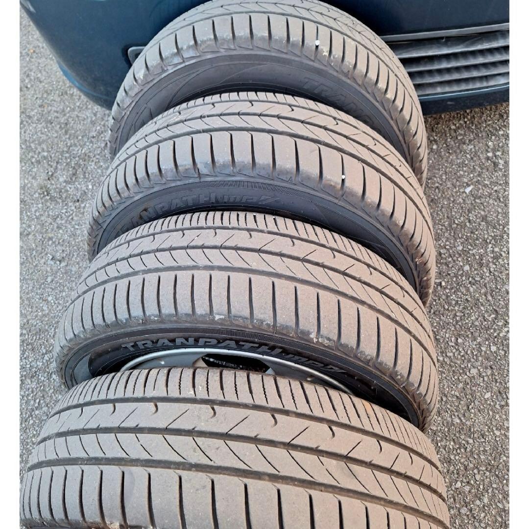 15インチ【国産タイヤ付】195/65R15☆日産純正アルミホイールセット