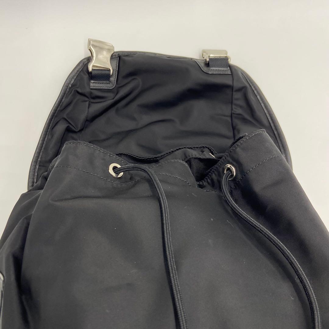 COACH コーチ バックパック ナイロン レザー ブラック F71884