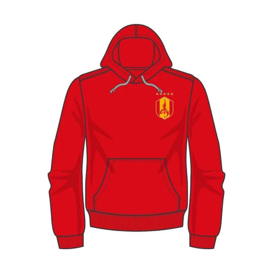 名古屋グランパス YBCルヴァンカップ優勝記念 ジップアップパーカー（レッド）