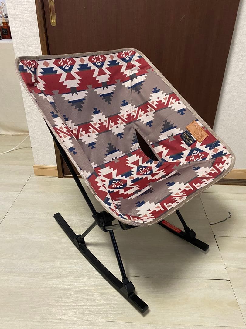 ヘリノックス×ペンドルトン限定コラボチェア　ロッキングフット付