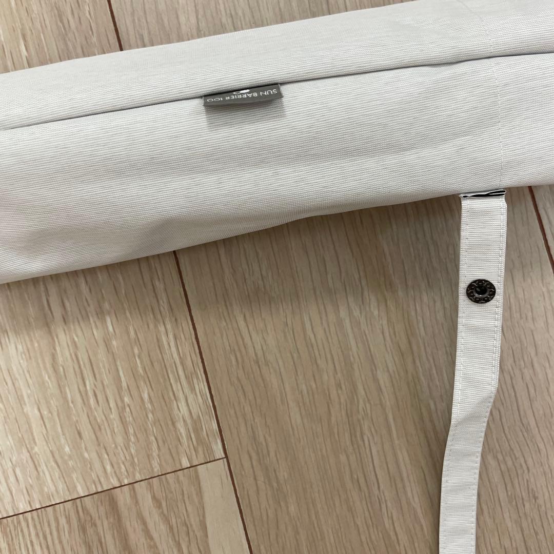 サンバリア100折りたたみ日傘 2段折 大判 / mokuアイボリー