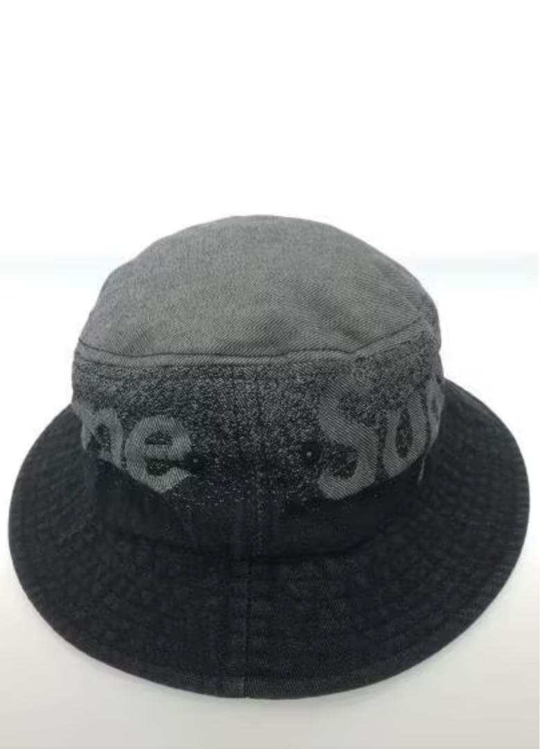 Supremeバケットハットグレイデニム
