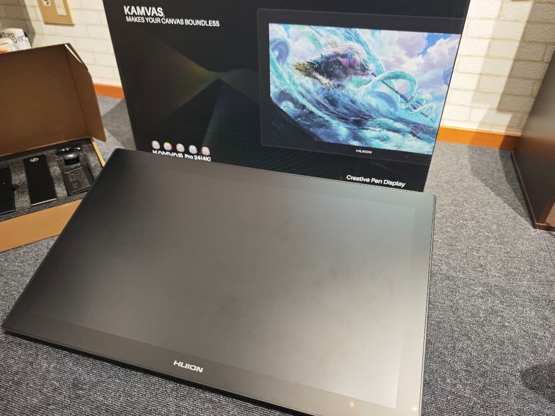足*湯様 HUION KAMVAS Pro 24 (4K) 液晶不良/動作品