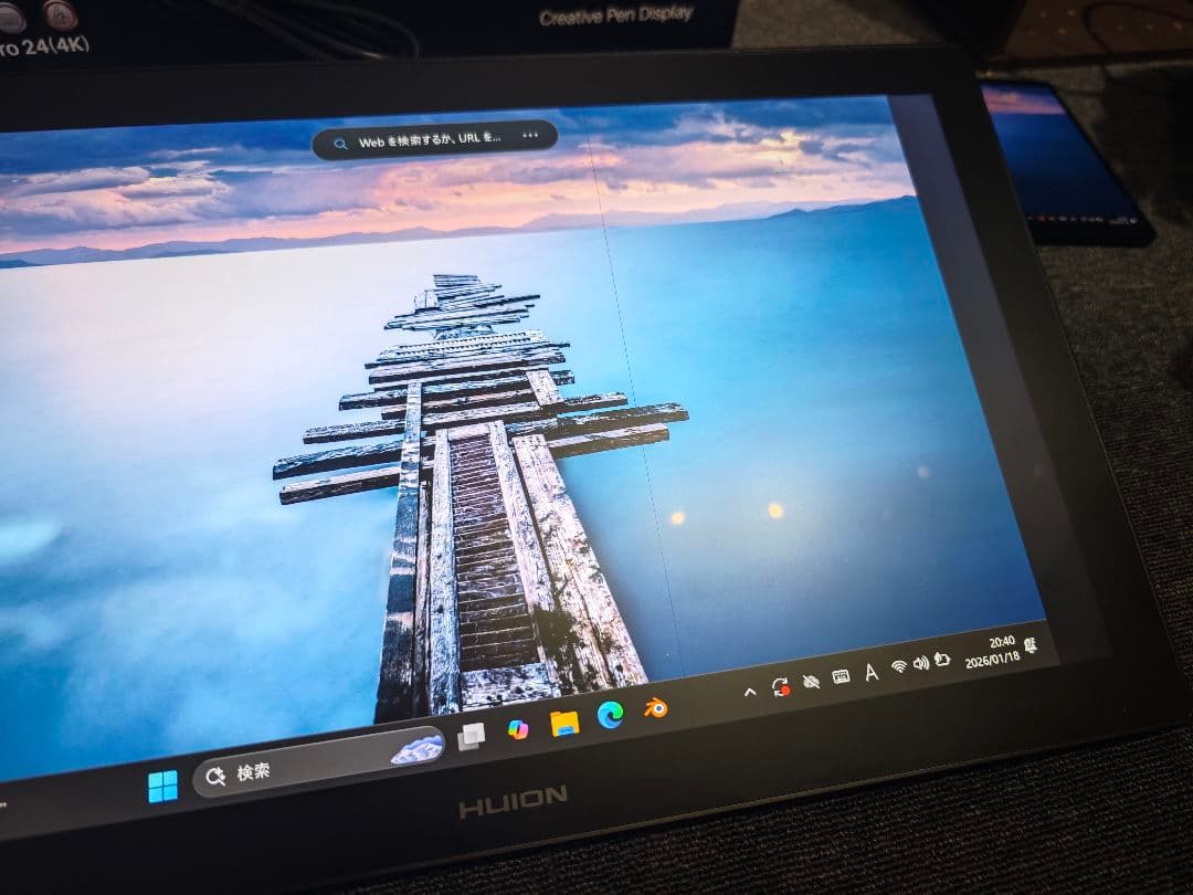 足*湯様 HUION KAMVAS Pro 24 (4K) 液晶不良/動作品