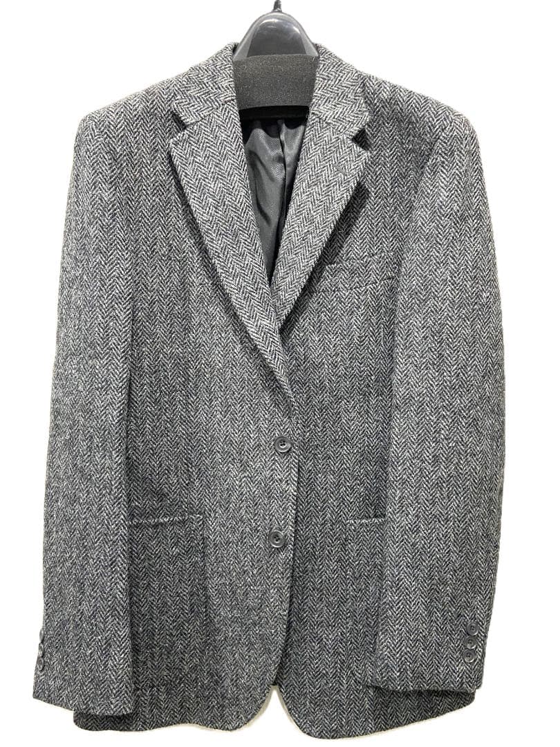 [未使用タグ付] HarrisTweed テーラードジャケット LLサイズ