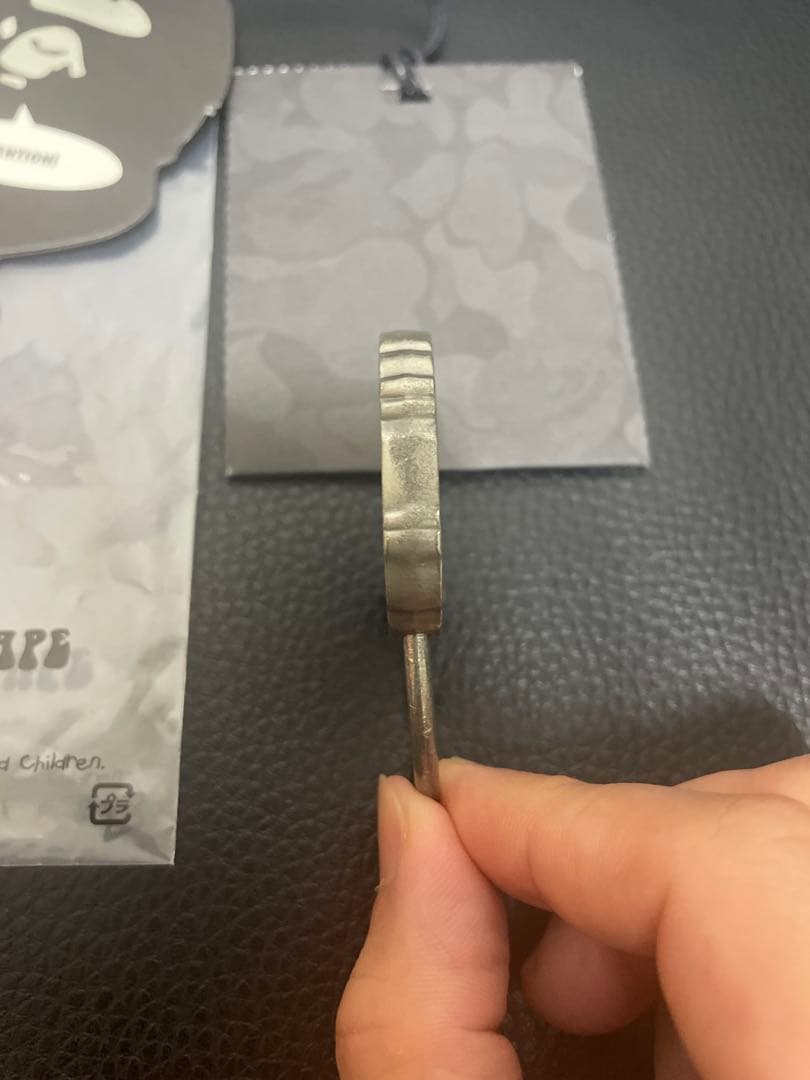 【希少】　シルバー　エイプ　APE キーホルダー キーリング　メンズ　NIGO